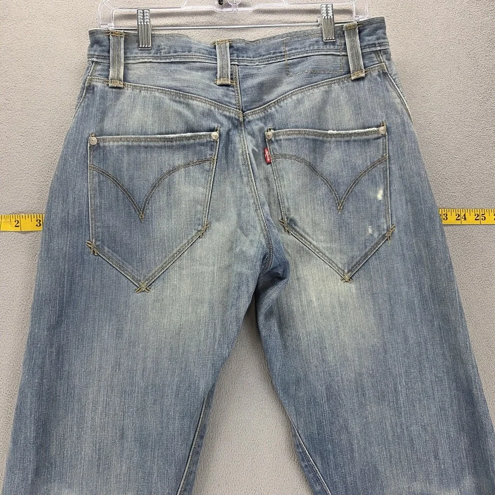 Vintage Levis Engineered Jeans Mens 29x32 Blue Twisted Medium Wash